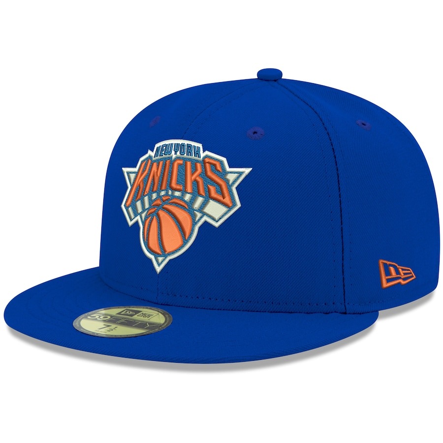 Men's New York Knicks New Era Royal Official Team Color 59FIFTY Fitted Hat