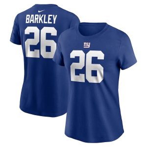 Saquon Barkley New York Giants Nike Women's Player T-Shirt
